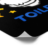 Poster Toilet Time Chikawa Meme Funny Tee  (Coin)