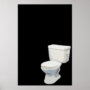 Poster Toilette