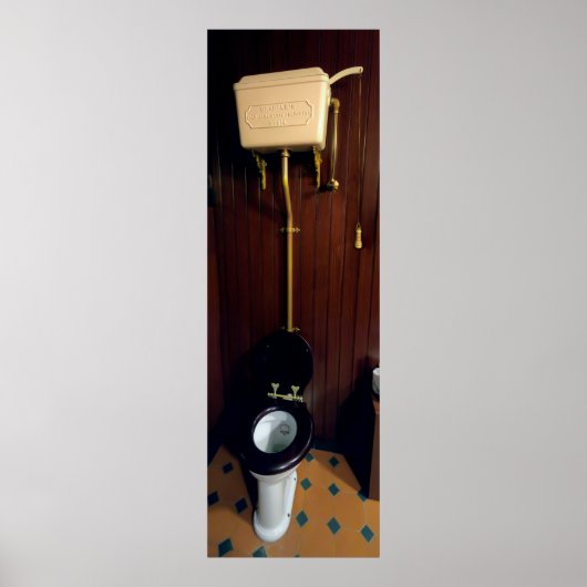 POSTER TOILETTE EN CUIVRE (Devant)