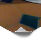 POSTER TOILETTE EN CUIVRE (Coin)