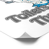 Poster toilettes nettoyées (Coin)