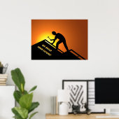 Poster Toit (Bureau à domicile)