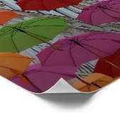 Poster Toit de parapluies (Coin)