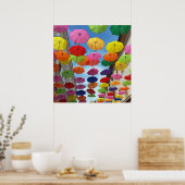 Poster Toit de parapluies (Cuisine)