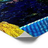 Poster Toit du Pavillon Bleu | Ville interdite (Coin)