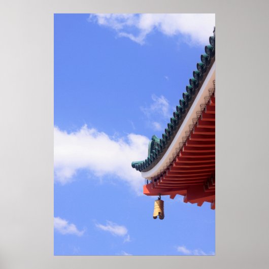 Poster Toit du sanctuaire shinto (Devant)