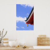 Poster Toit du sanctuaire shinto (Cuisine)