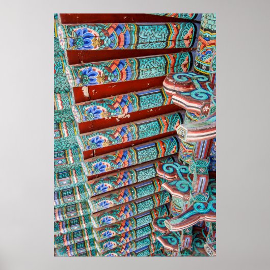 Poster Toit du Temple Orné (Devant)