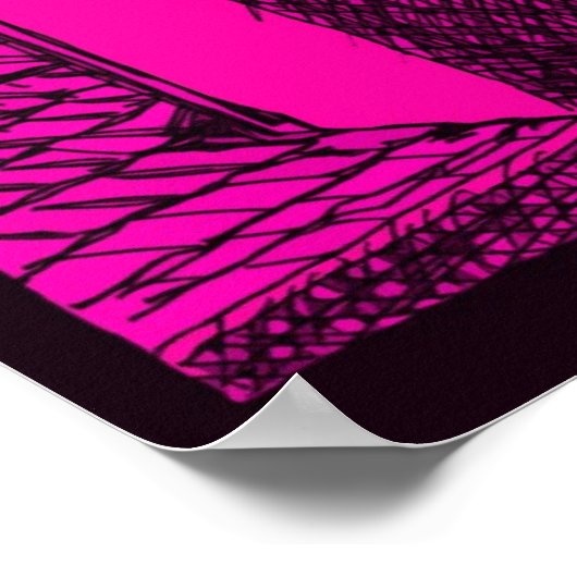 Poster toit en lisbonne (Coin)