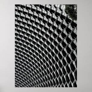 Poster Toit en verre gris