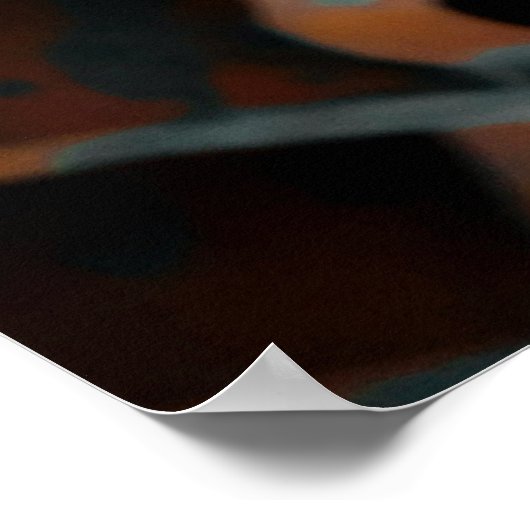 Poster Toit orange (Coin)