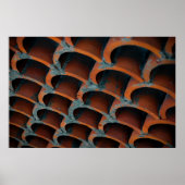 Poster Toit orange (Devant)