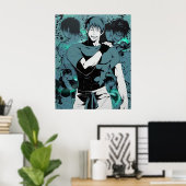 Poster Toji Fushiguro (Bureau à domicile)