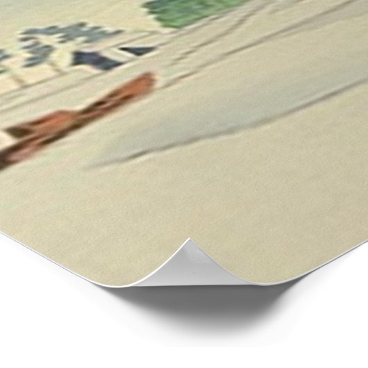 Poster Tokuriki Tomikichiro 36 Vues De Fuji Art Japon (Coin)