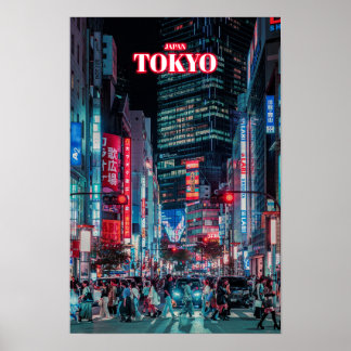 Poster Tokyo City 2 - Japon