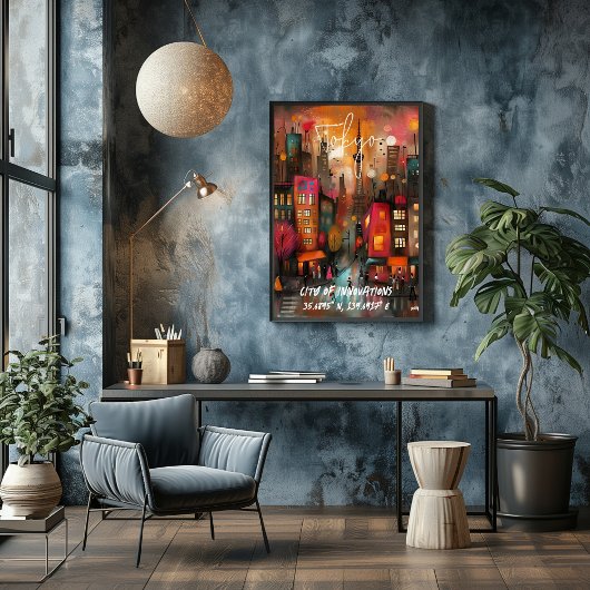 Poster Tokyo: Futuro e Innovación