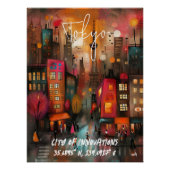 Poster Tokyo: Futuro e Innovación (Devant)