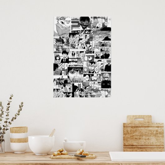 Poster Tokyo ghoul Collage (Cuisine)