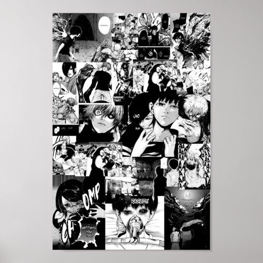 Poster Tokyo Ghoul Manga Collage (Devant)