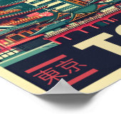 Poster Tokyo Japon Voyage cadeaux RETRO (Coin)