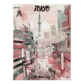 Poster Tokyo: La Ciudad de Neón (Devant)