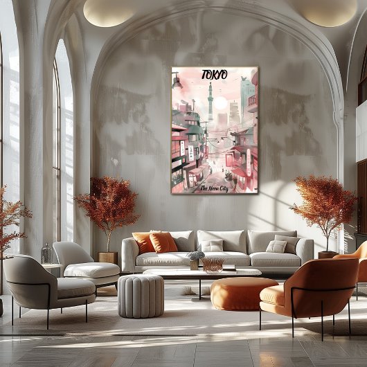 Poster Tokyo: La Ciudad de Neón