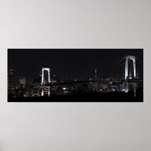 Poster Tokyo par Night Poster (Devant)