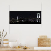 Poster Tokyo par Night Poster (Cuisine)