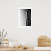 Poster Tokyo Skytree (noir et blanc) (Cuisine)