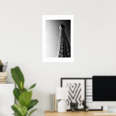 Poster Tokyo Skytree (noir et blanc) (Bureau à domicile)