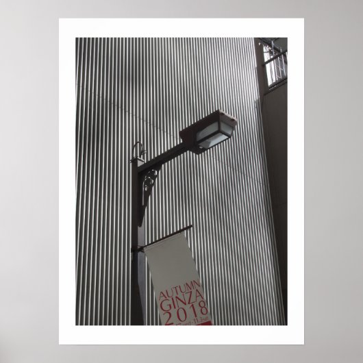 Poster Tokyo Streetlights : Ginza (Devant)