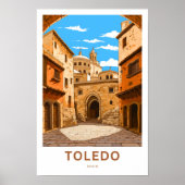 Poster Toledo Espagne - Imprimer (Devant)