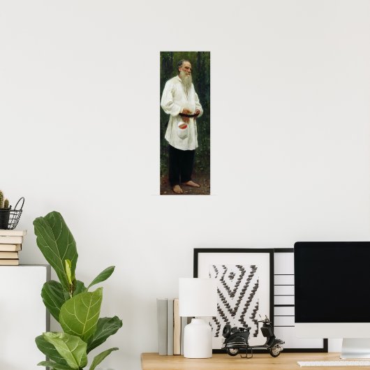 Poster Tolstoï 1901 (Bureau à domicile)