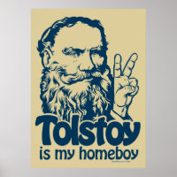 Tolstoï est l'affiche My Homeboy