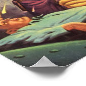 Poster Tom Corbett Cadet spatial (Coin)