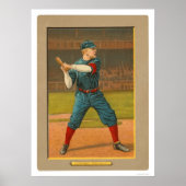 Poster Tom Downey Reds Baseball 1911 (Devant)