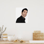 Poster Tom Ellis Lucifer (Cuisine)