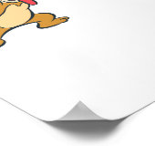 Poster Tom et Jerry font des visages (Coin)