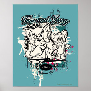 Poster Tom et Jerry Hollywood CA