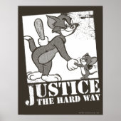 Poster Tom et Jerry Justice à l'envers (Devant)