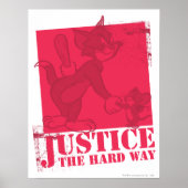 Poster Tom et Jerry Justice The Hard Way (Devant)