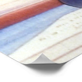 Poster Tom Et Jerry lisent un livre (Coin)