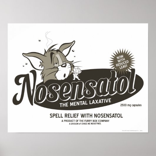 Poster Tom et Jerry Nosensatol (Devant)