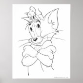 Poster Tom et Jerry On Head (Devant)