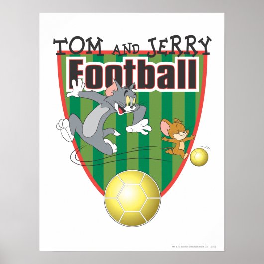 Poster Tom et Jerry Soccer (Football) 6 (Devant)