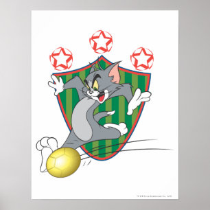 Poster Tom et Jerry Soccer (Football) 9