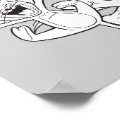 Poster Tom Et Jerry | Tom Et Jerry Rient (Coin)