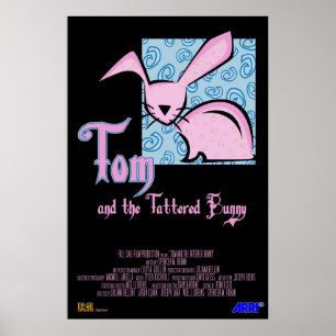 Poster Tom et le lapin taché