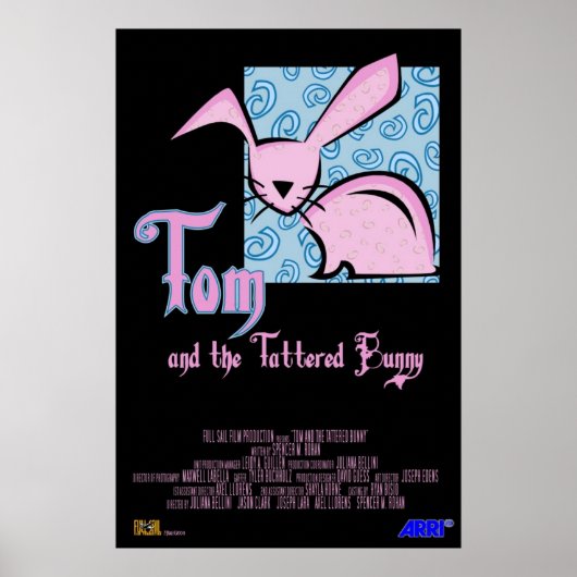 Poster Tom et le lapin taché (Devant)