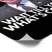 Poster Tom Homan Border Czar Wait Till You See What's Com (Coin)